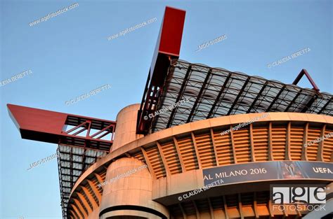 The Stadio Giuseppe Meazza Commonly Known As San Siro Is The Largest