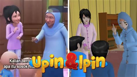 Tiru Aksi Upin Ipin Lembaga Hitam Versi Sakura School Simulator Youtube