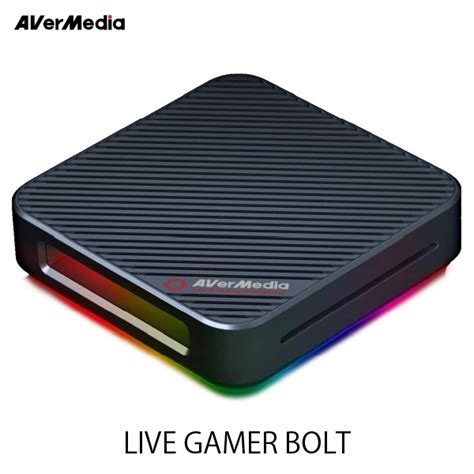 楽天市場AVerMedia TECHNOLOGIES Live Gamer BOLT 4K 60fps HDR対応 Thunderbolt