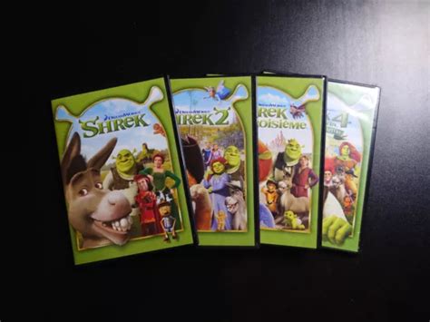 COFFRET 5 DVD Shrek La Mega integrale Dreamworks Bon État EUR 8 00