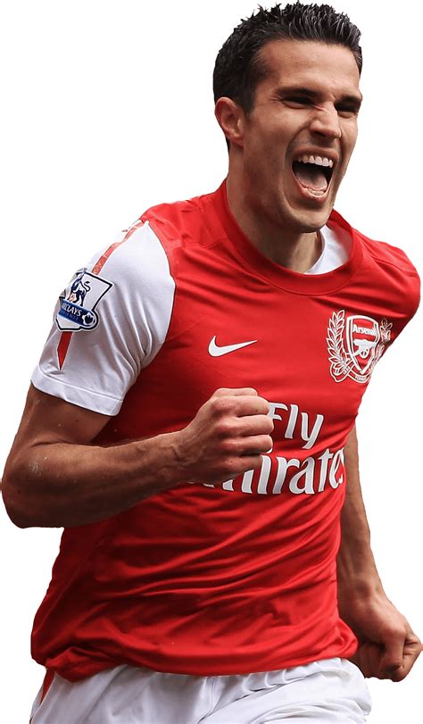 Robin van Persie Arsenal football render - FootyRenders