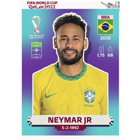 Figurinha NEYMAR JR COPA DO MUNDO 2022 Shopee Brasil