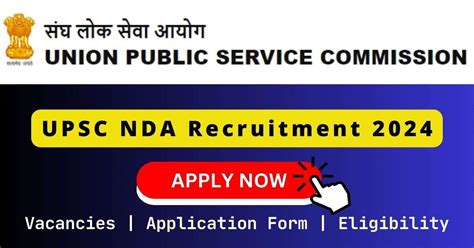 UPSC NDA Recruitment 2024