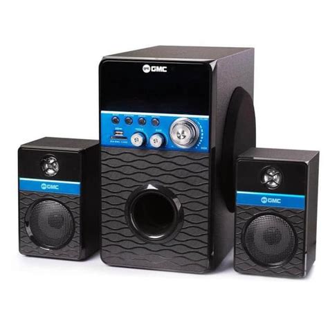 Jual Speaker GMC Salon Aktif Radio FM USB Memori Speker 888R Original