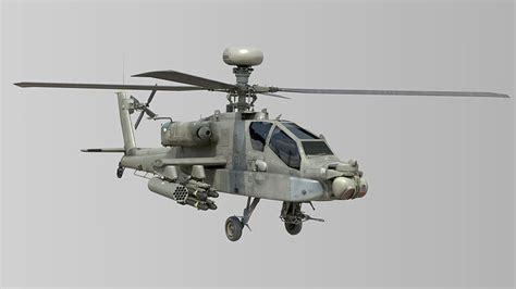 Ah64 Longbow Apache Helicopter 3d Model Cgtrader