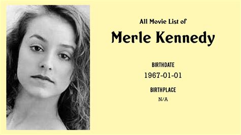 Merle Kennedy Movies List Merle Kennedy Filmography Of Merle Kennedy