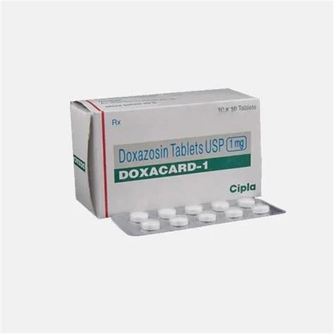 Doxazosin Tablets Usp at ₹ 191/box | Pharmaceutical Tablets in Nagpur ...