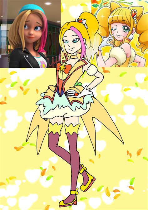 Miraculous Pretty Cure Zoe As Cure Sparkle By Snowcat1993 On Deviantart