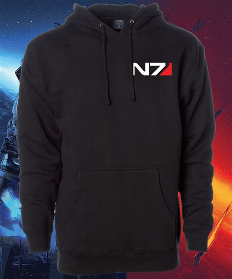 N7 Mass Effect Hoodie Etsy