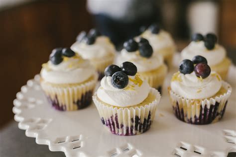 Lemon Blueberry Cupcakes Recipe