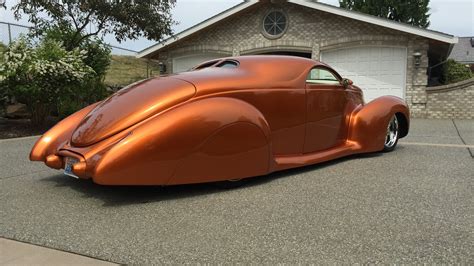 Lincoln Zephyr Coupe Chopped Top Street Rod Hot Custom