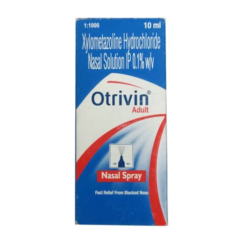 Otrivin Adult Nasal Spray 10ml Buy Medicines Online At Best Price