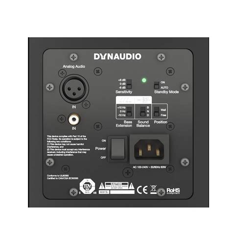 Dynaudio LYD 7 7 Inch Powered Studio Monitor Audio Visuals Inc No 1