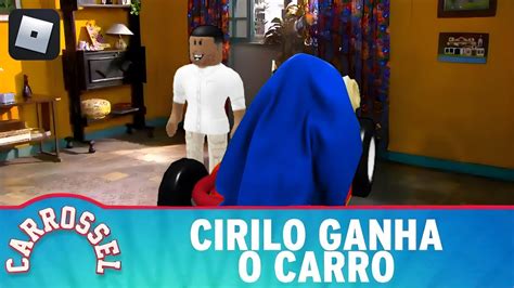 Cirilo Fica Rico E Ganha Um Carro De Presente Carrossel No Roblox