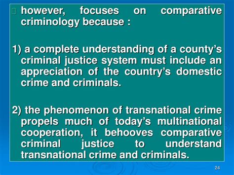 PPT Comparative Criminal Justice Systems PowerPoint Presentation