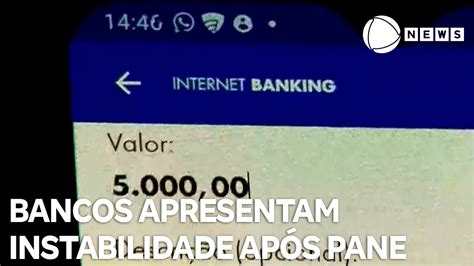 Bancos Brasileiros Apresentam Instabilidade Ap S Apag O Cibern Tico