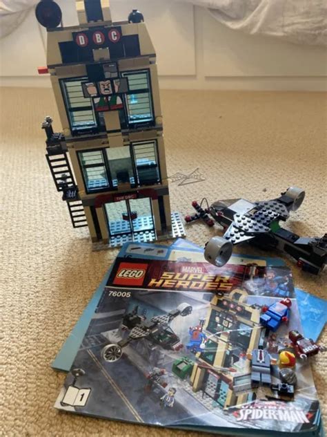 LEGO MARVEL SUPER Heroes Spider Man Daily Bugle Showdown 76005 EUR