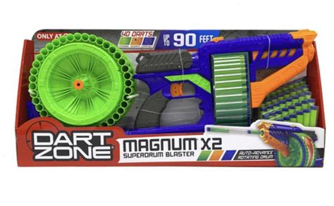 New In Box Dart Zone Magnum Superdrum Blaster Like Nerf Gun Hobbies