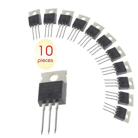 5 10pcs 55V 49A IRFZ44N IRFZ44 Power Transistor MOSFET N Channel L