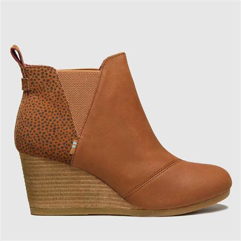 Toms Tan Kelsey Boots Shoefreak