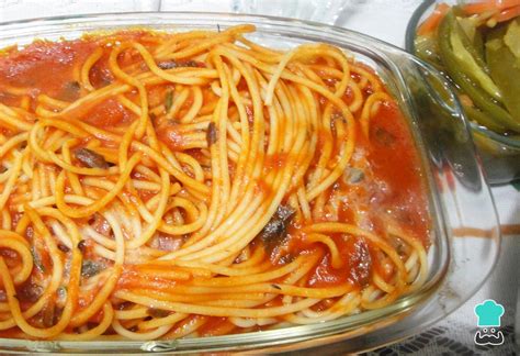 Descubrir 64 Imagen Receta Spaghetti Con Salsa De Tomate Abzlocal Mx