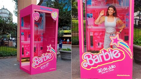 Caja Gigante De Barbie Aparece En Lima Y Causa Furor Antes Del Estreno