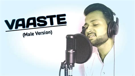 Vaaste Song MALE VERSION Dhvani Bhanushali Cover SUNNYK MuZic