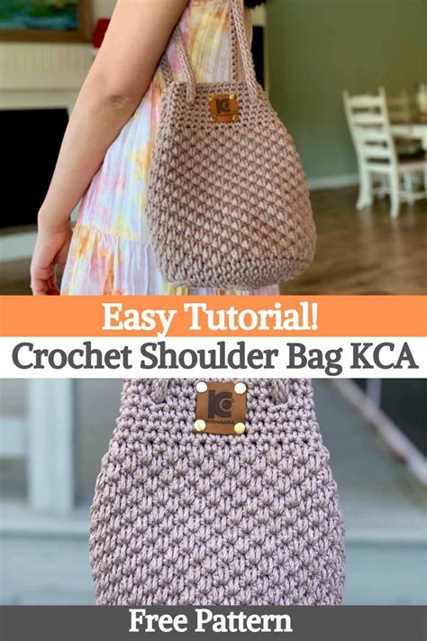 Easy Tutorial! Crochet Shoulder Bag KCA