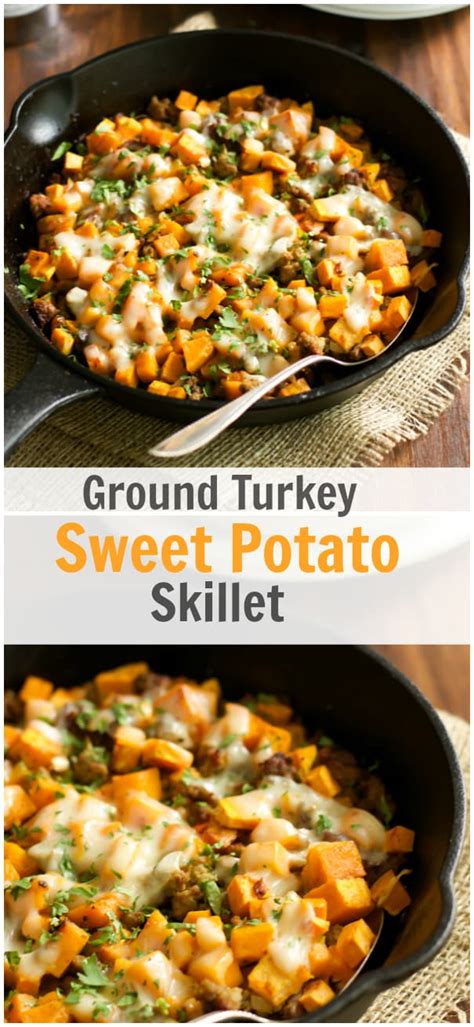 Ground Turkey Sweet Potato Skillet Primavera Kitchen