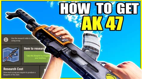 BEST SCAM In RUST How To GET AK 47 Assault Rifle EASY Scamming A