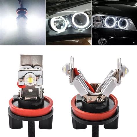 X H Led Bulb For Bmw E E E M E E E X E X Angel Eye