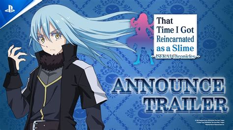 That Time I Got Reincarnated As A Slime Isekai Chronicles Announcement Trailer Ps5 And Ps4