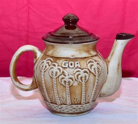 Tea Kettle Brown Ceramic Teapot For Home Capacity 15l At Rs 300