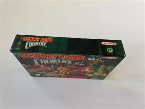 SNES SUPER NINTENDO Donkey Kong Country IMBALLO ORIGINALE