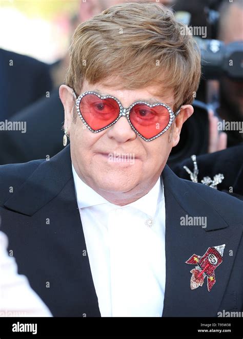 Cannes France May 16 Sir Elton John Attends The Screening Of