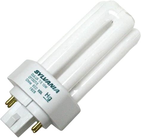 Amazon Sylvania W Pin Gx Q Neutral White Triple Twin Tube