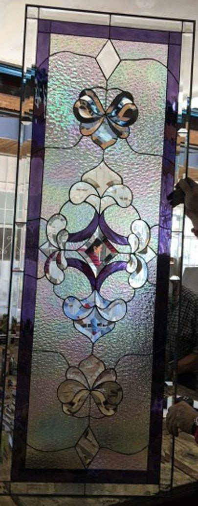 Exquisite The Imperial Beveled Cluster Stained Glass Leaded Window