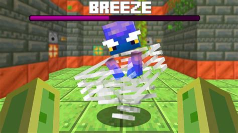 Sfido Il Nuovo Mob Breeze Di Minecraft Youtube