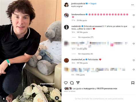 Jordi Cruz Da La Bienvenida A Su Primer Hijo Foto De