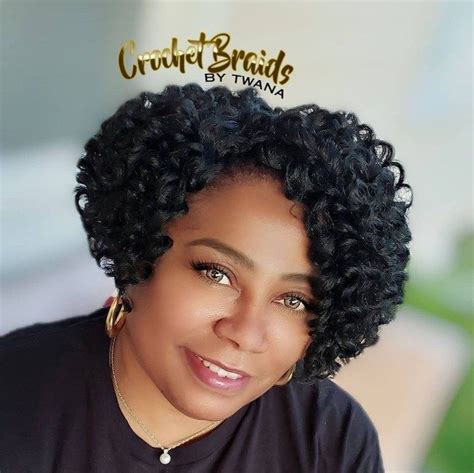 Short Crochet Braid Styles Short Crochet Braids Hairstyles Short Curly Crochet Hair Twist