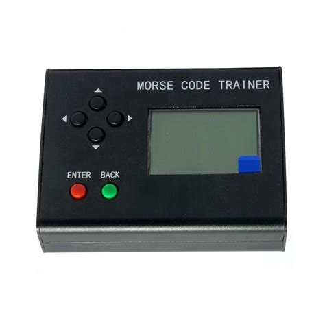 Morse Code Trainer Lcd Telegraph Short Wave Radio Station Cw Auto Key