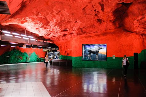 Solna centrum Stockholm metro station