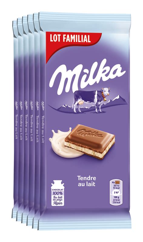 Milka Tablettes De Chocolat En Promo