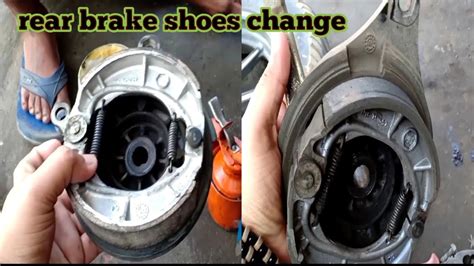 Brake Shoe Change Avenger Brake Shoe Replace Youtube