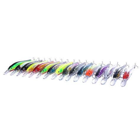 HENGJIA 1pcs Laser Minnow Fishing Lure 13 5CM 15 9G Artificial Hard