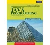 Introduction To Java Programming Comprehensive Version 7e Liang