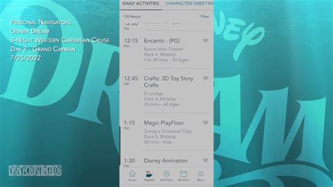 Personal Navigators Disney Dream Night Western Caribbean Cruise