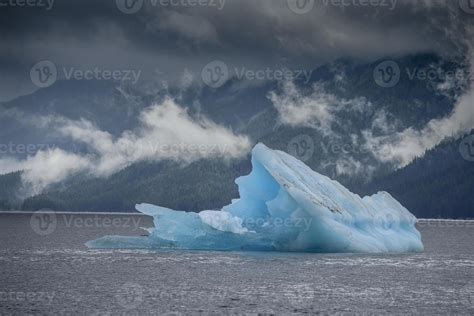 Iceberg and Mountains, Endicott Arm 3828003 Stock Photo at Vecteezy