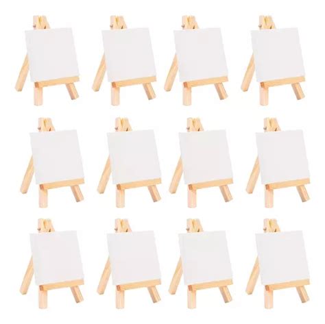 12 Uds Mini Caballete Para Artistas Pulgadas Mini Juego Diy Envío gratis