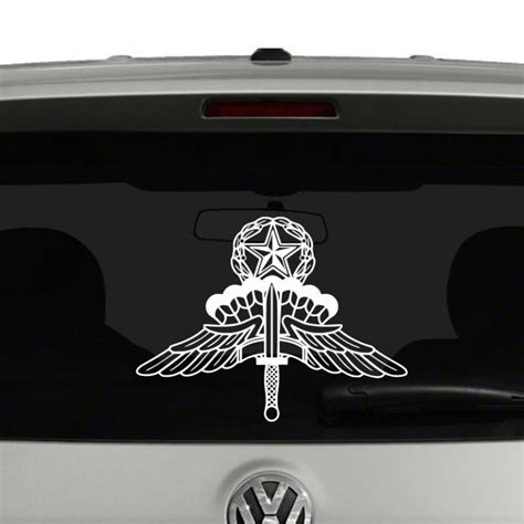 Military Master Freefall Parachutist Badge Vinyl Decal Sticker